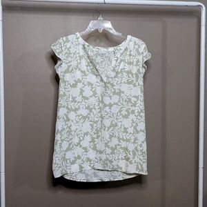 Loft Pale Green & White Tip